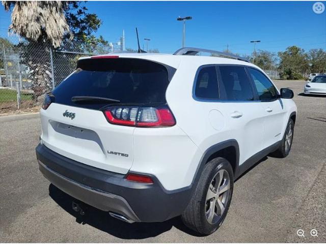 used 2021 Jeep Cherokee car, priced at $28,500
