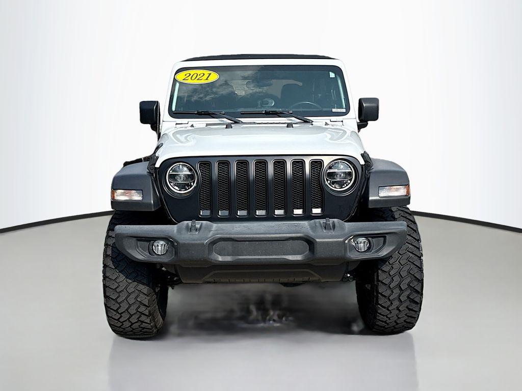 used 2021 Jeep Wrangler Unlimited car, priced at $35,250