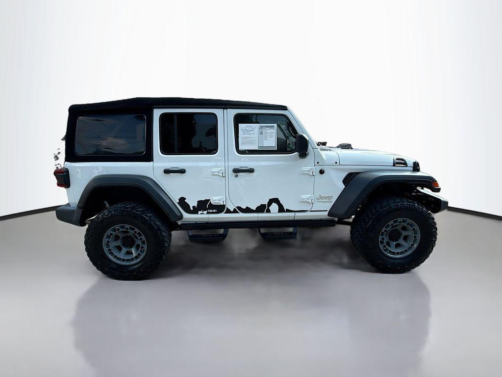 used 2021 Jeep Wrangler Unlimited car, priced at $35,250
