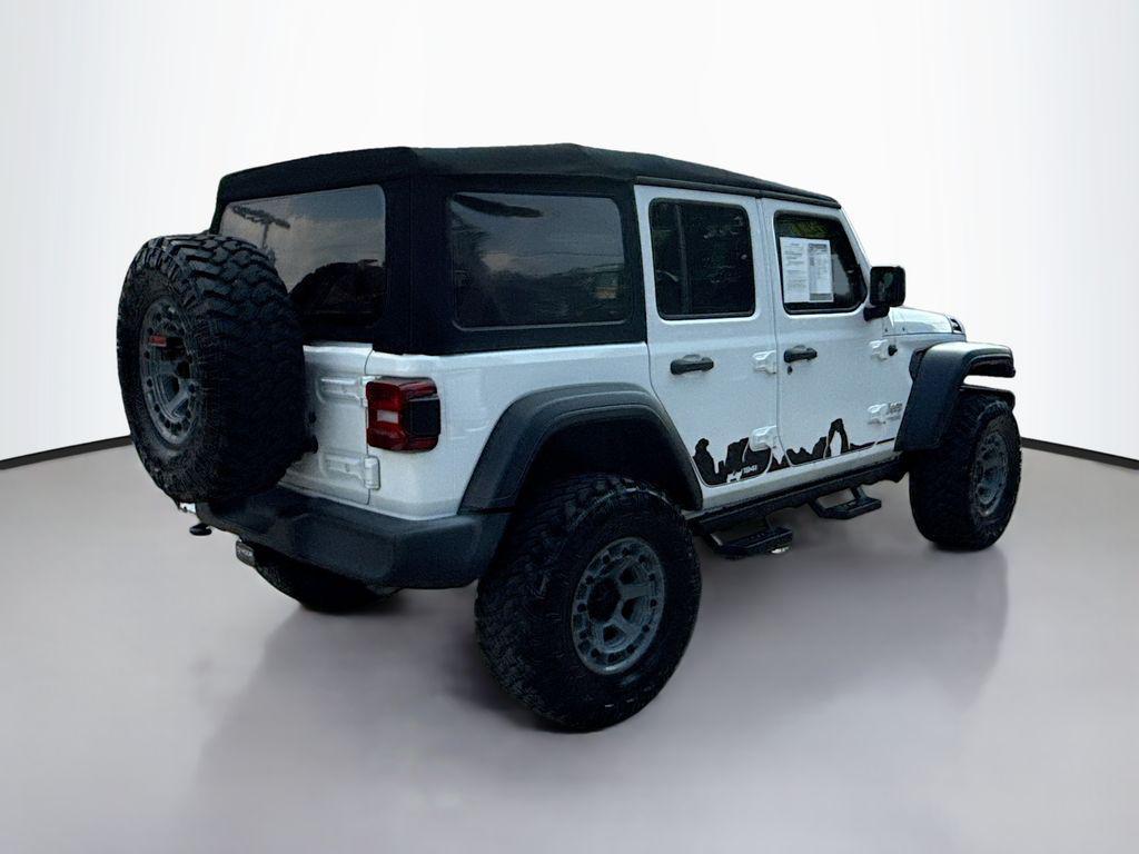 used 2021 Jeep Wrangler Unlimited car, priced at $35,250