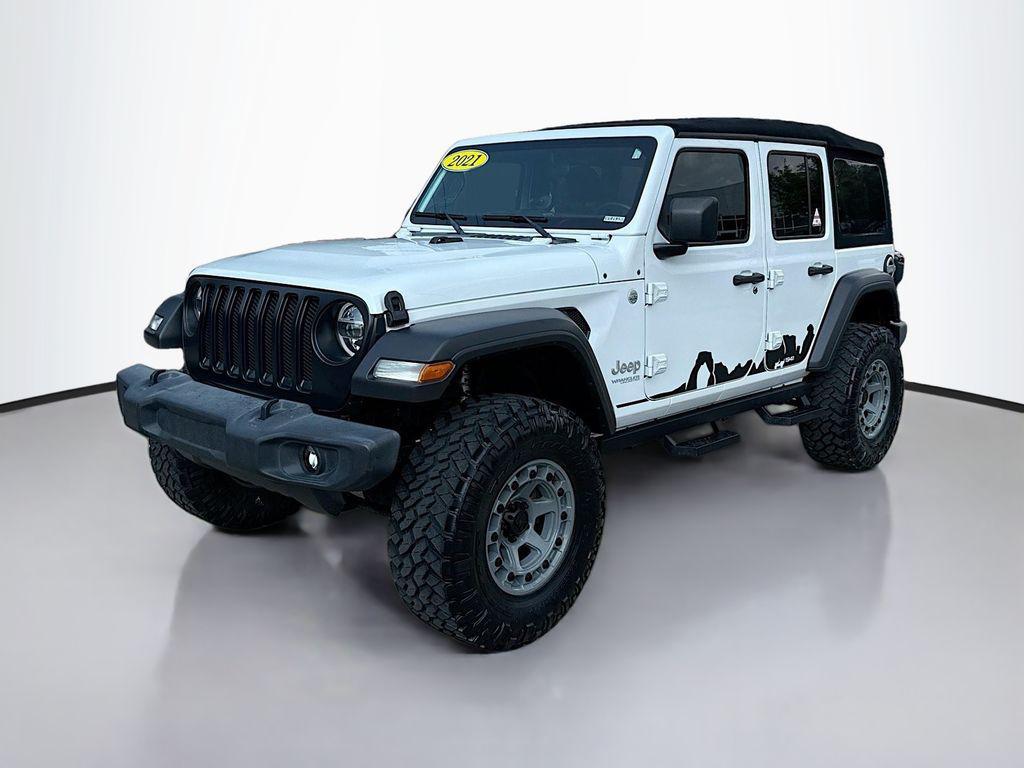 used 2021 Jeep Wrangler Unlimited car, priced at $35,250
