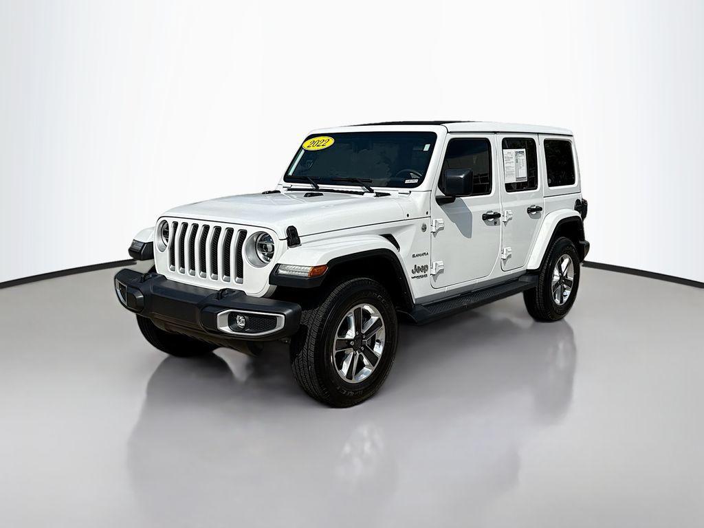 used 2022 Jeep Wrangler Unlimited car, priced at $44,750