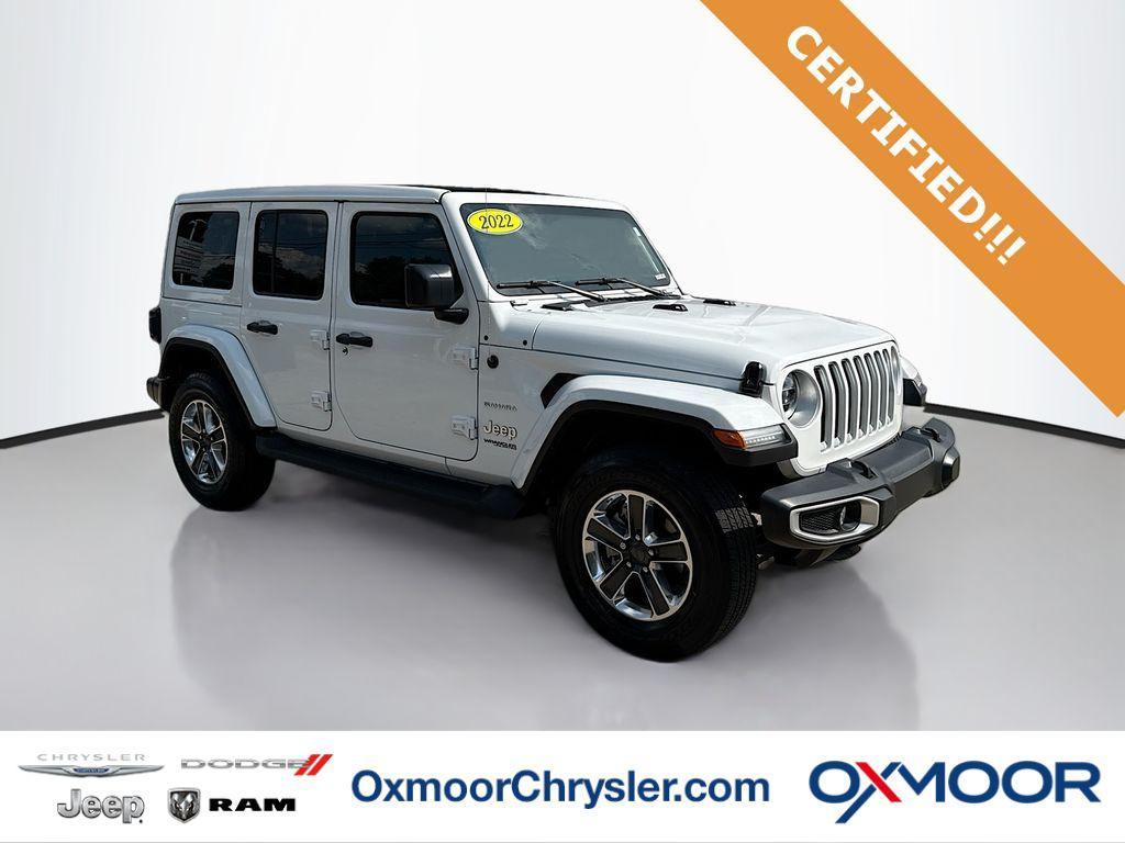 used 2022 Jeep Wrangler Unlimited car, priced at $44,750