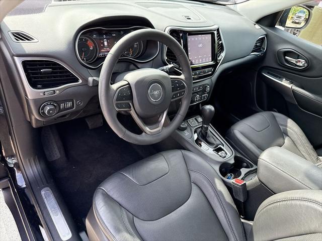 used 2021 Jeep Cherokee car, priced at $25,500