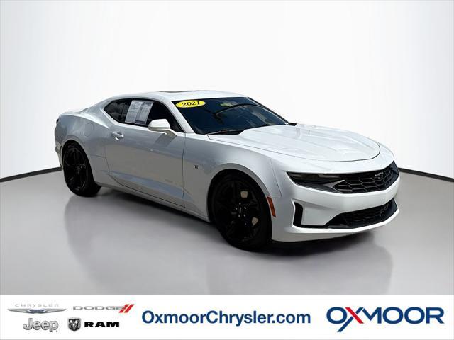 used 2021 Chevrolet Camaro car, priced at $27,975
