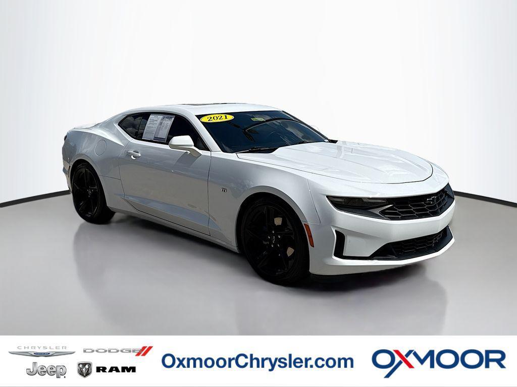 used 2021 Chevrolet Camaro car, priced at $25,250