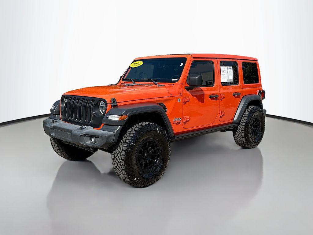 used 2020 Jeep Wrangler Unlimited car, priced at $30,000