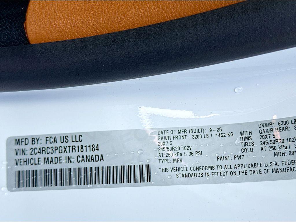 new 2026 Chrysler Pacifica car, priced at $55,075