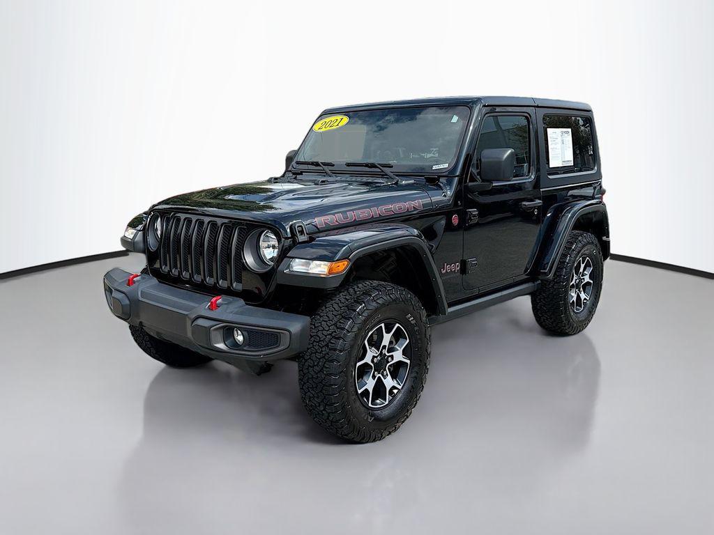 used 2021 Jeep Wrangler car, priced at $34,500