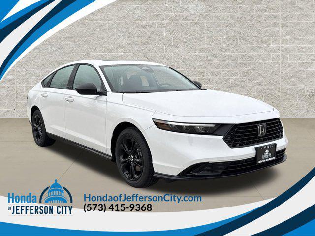 new 2025 Honda Accord car, priced at $30,701