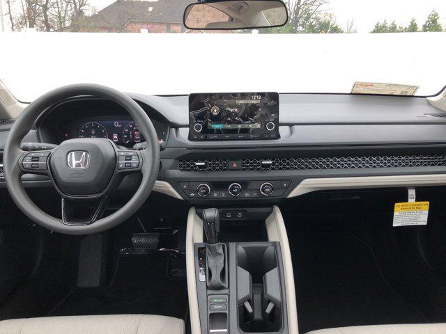 new 2025 Honda Accord car, priced at $30,761