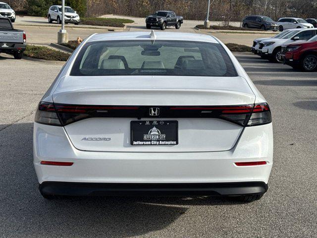 new 2025 Honda Accord car, priced at $28,691