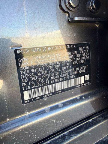 new 2026 Honda HR-V car, priced at $28,041