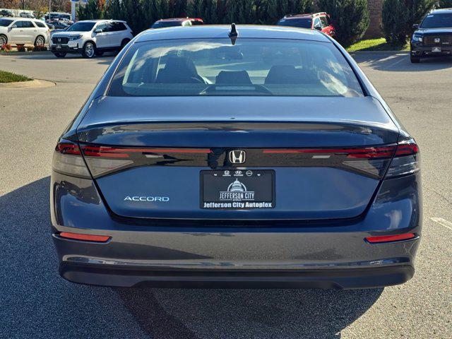 new 2025 Honda Accord car, priced at $31,655