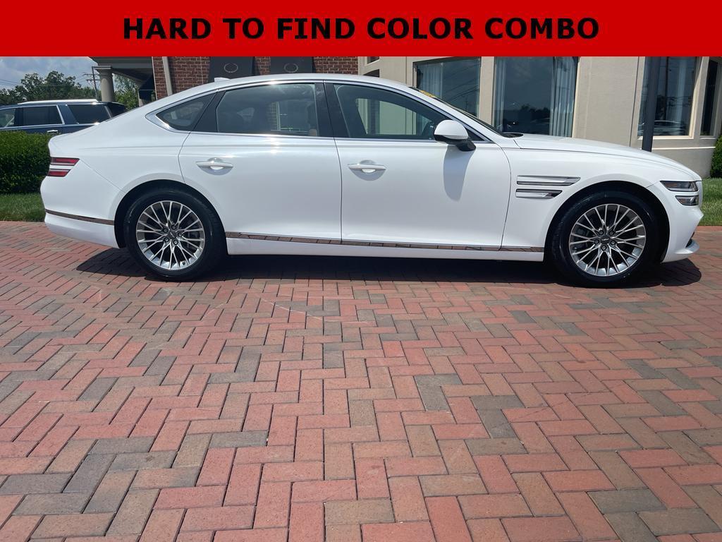 used 2023 Genesis G80 car, priced at $34,500