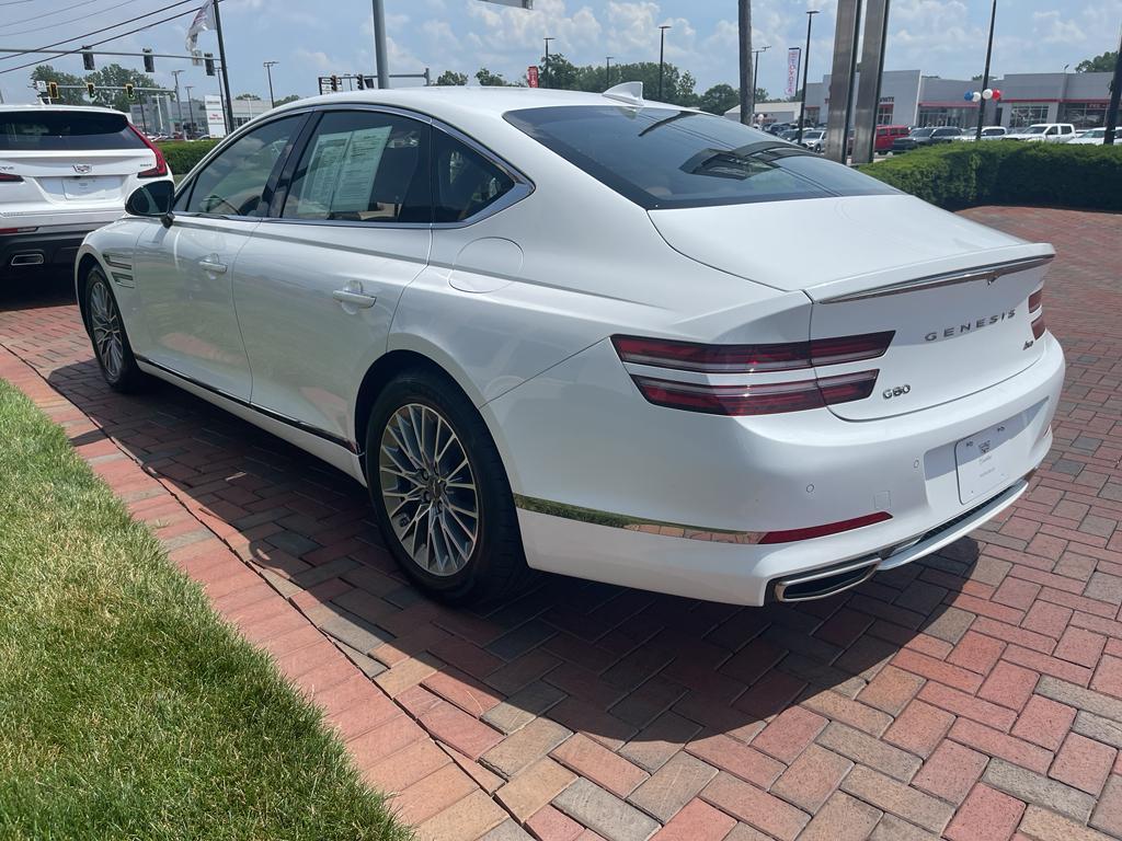 used 2023 Genesis G80 car, priced at $34,500