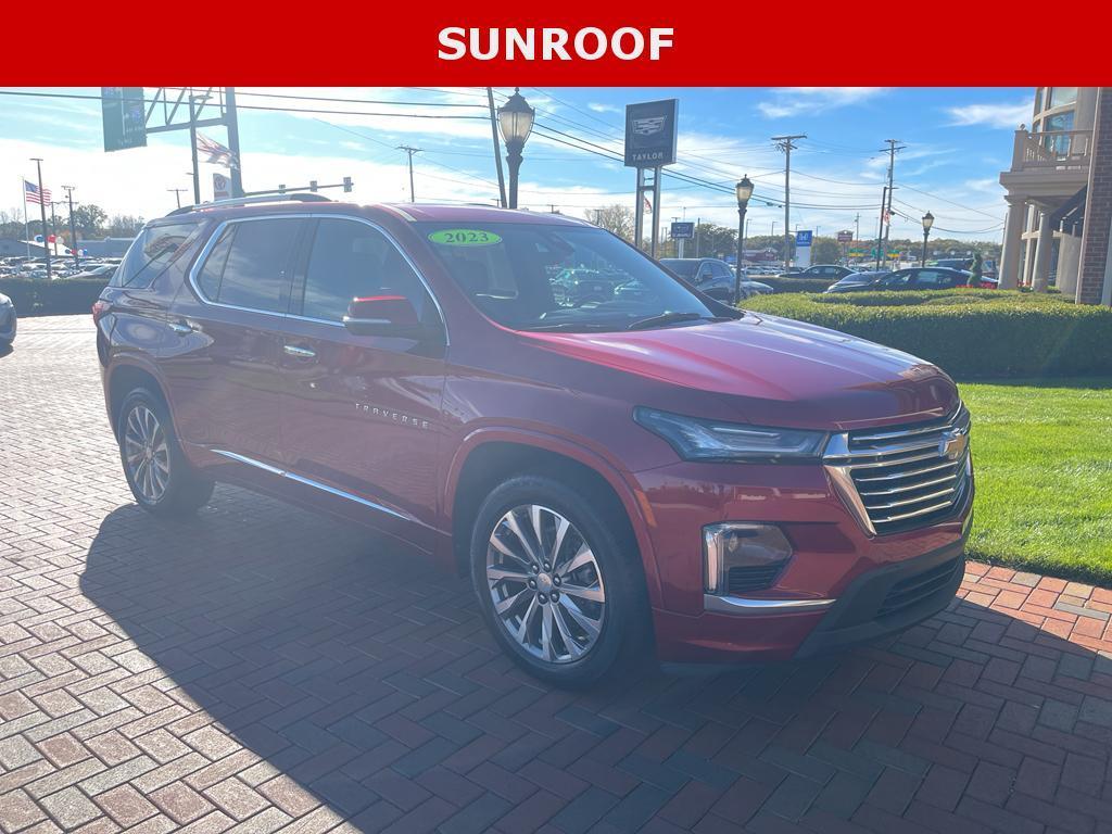 used 2023 Chevrolet Traverse car, priced at $40,800