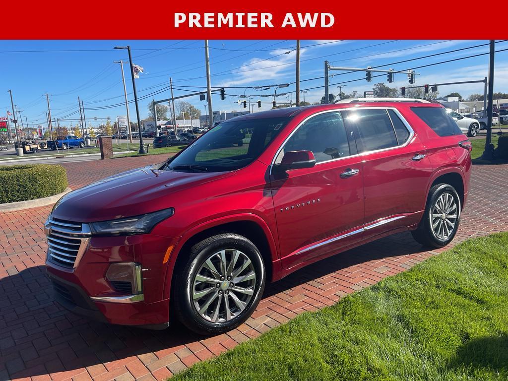used 2023 Chevrolet Traverse car, priced at $40,800