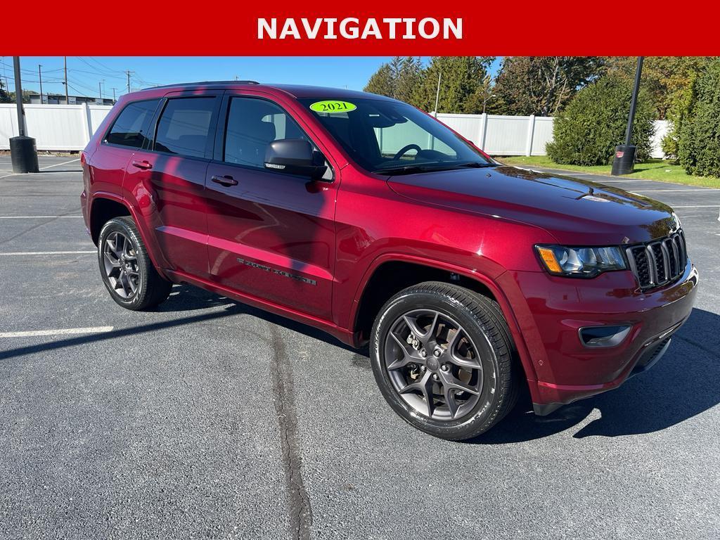 used 2021 Jeep Grand Cherokee car, priced at $27,700