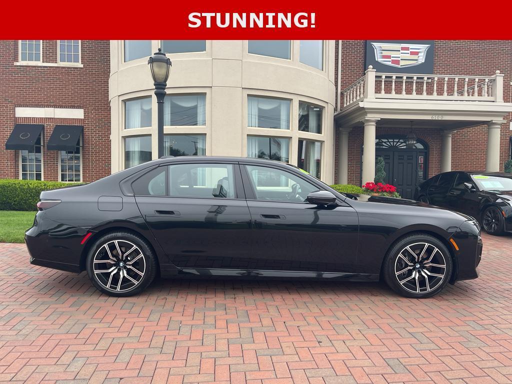 used 2024 BMW 740 car, priced at $68,500