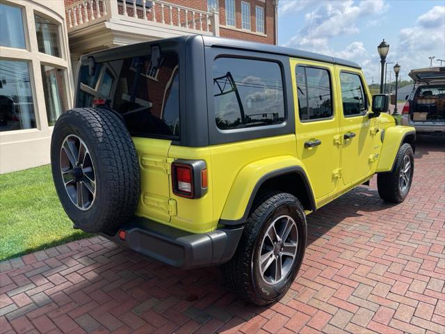 used 2023 Jeep Wrangler car, priced at $37,875