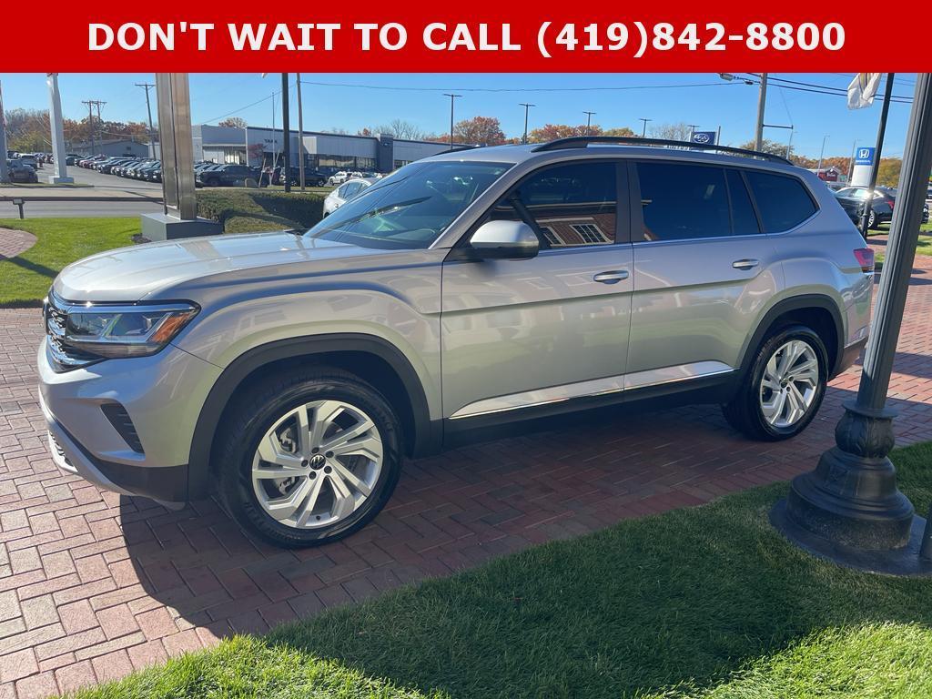 used 2021 Volkswagen Atlas car, priced at $32,900
