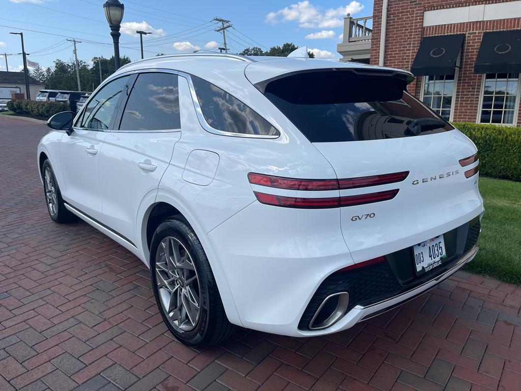 used 2025 Genesis GV70 car, priced at $42,400