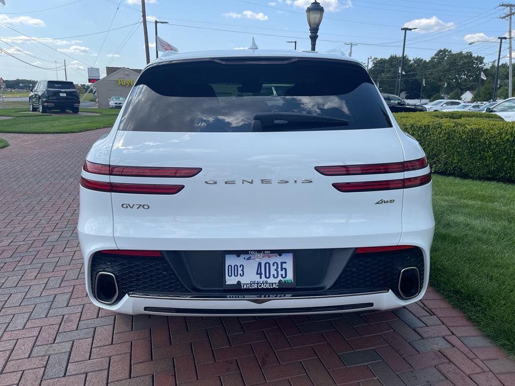 used 2025 Genesis GV70 car, priced at $42,400