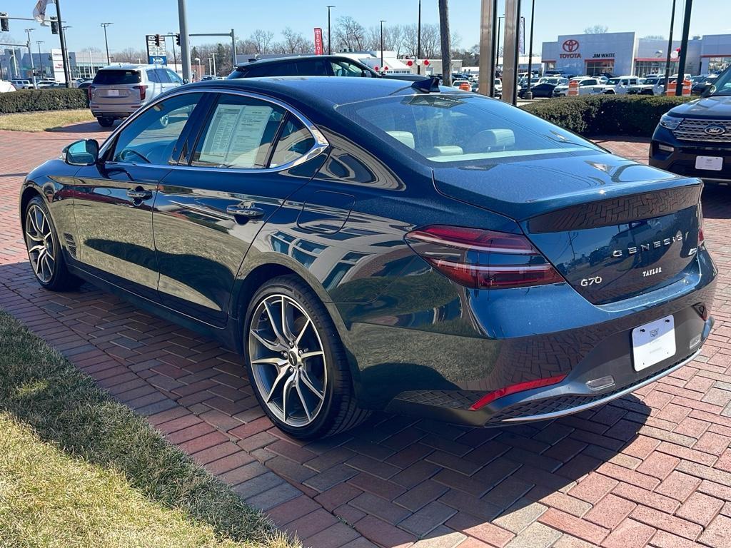 used 2023 Genesis G70 car, priced at $28,900