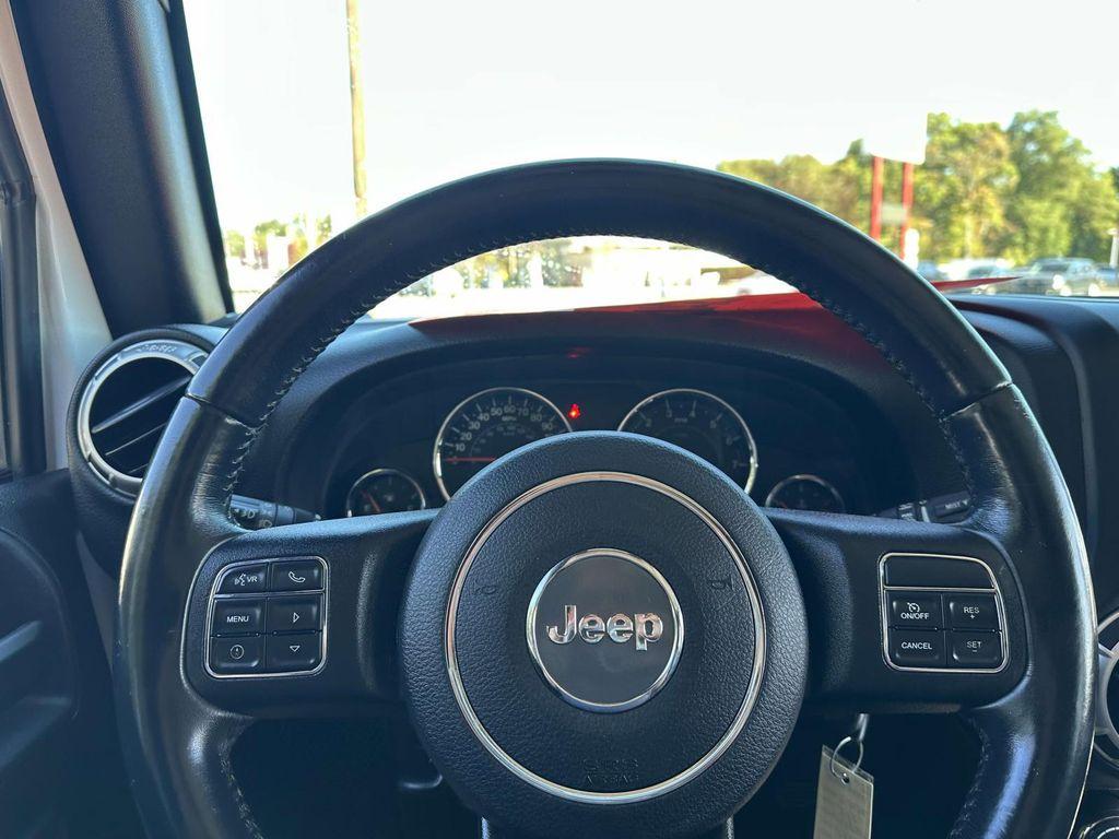 used 2017 Jeep Wrangler Unlimited car, priced at $21,995