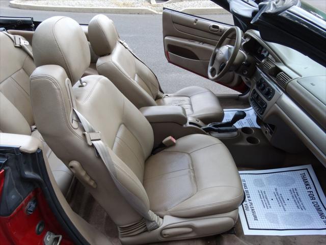 used 2002 Chrysler Sebring car, priced at $2,995