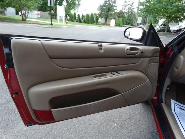 used 2002 Chrysler Sebring car, priced at $2,995