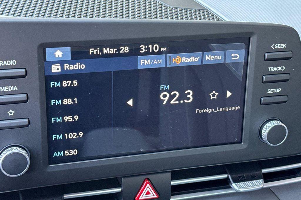 new 2025 Hyundai Elantra car, priced at $22,275