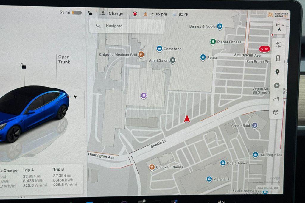 used 2023 Tesla Model 3 car, priced at $24,845