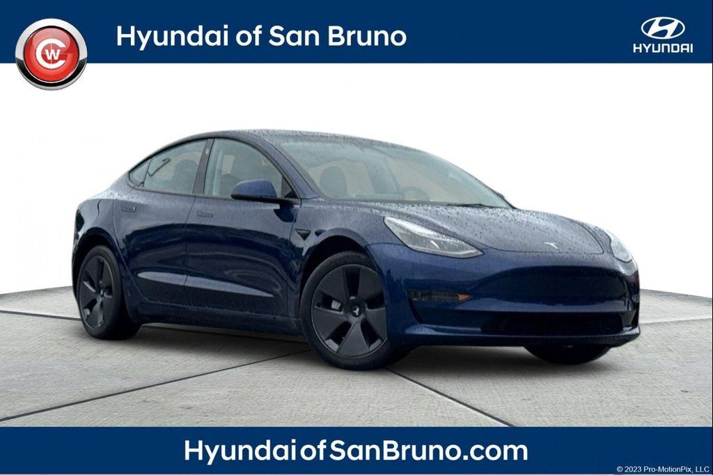 used 2023 Tesla Model 3 car, priced at $24,845