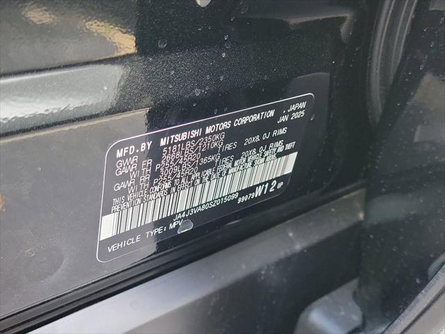 new 2025 Mitsubishi Outlander car, priced at $31,980