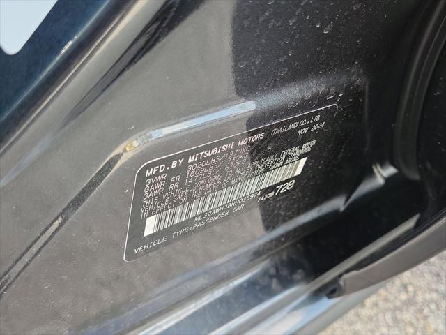 new 2024 Mitsubishi Mirage car, priced at $14,425