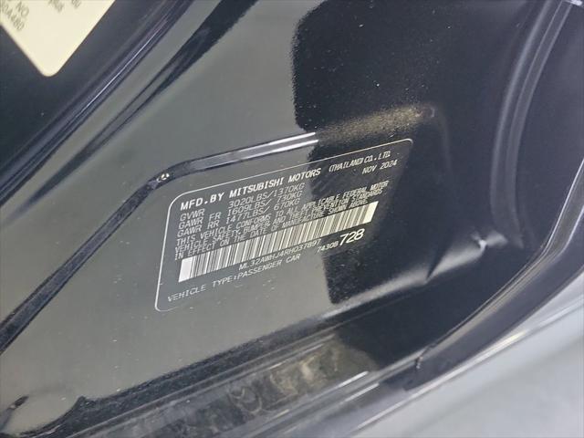 new 2024 Mitsubishi Mirage car, priced at $16,525