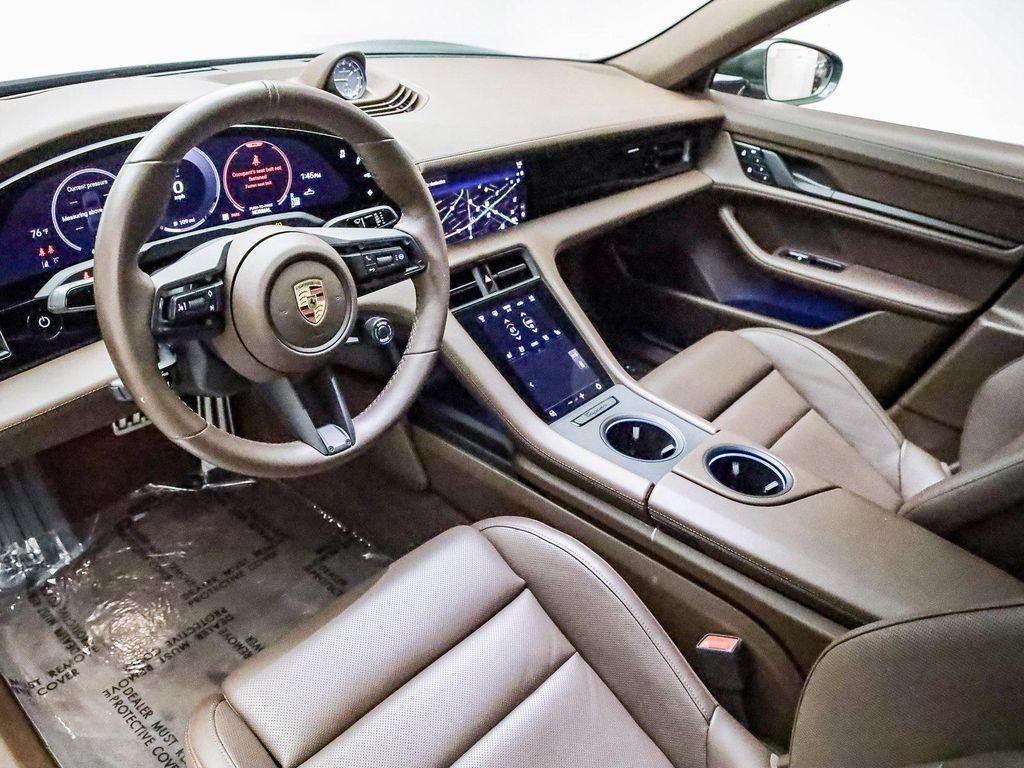 used 2025 Porsche Taycan car, priced at $146,146