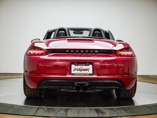 used 2024 Porsche 718 Boxster car, priced at $89,898