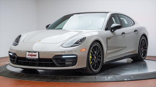 used 2022 Porsche Panamera e-Hybrid car, priced at $108,298