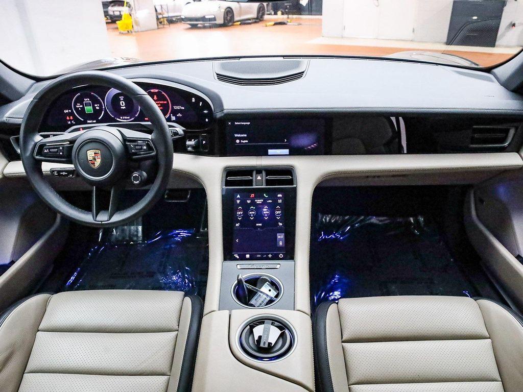 used 2025 Porsche Taycan car, priced at $110,979