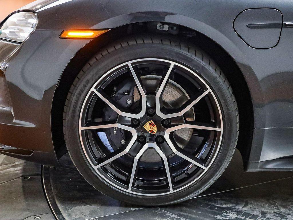 used 2025 Porsche Taycan car, priced at $110,979