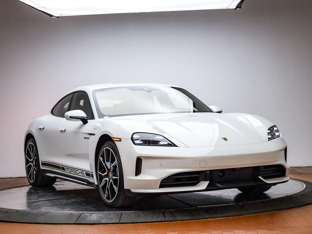 used 2025 Porsche Taycan car, priced at $107,628