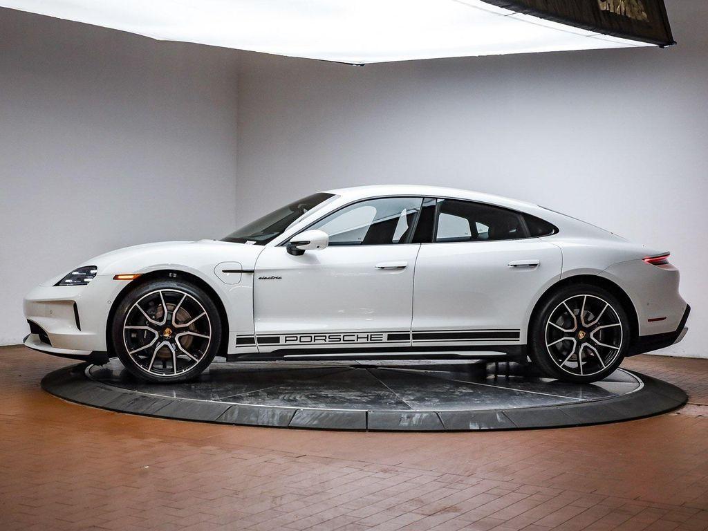 used 2025 Porsche Taycan car, priced at $107,628