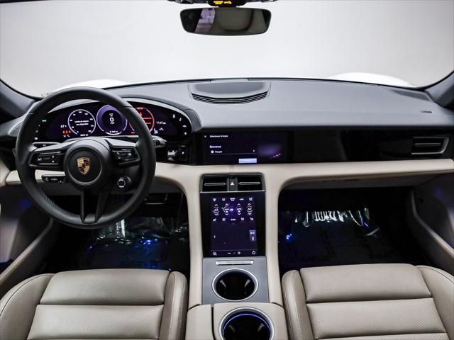 used 2025 Porsche Taycan car, priced at $104,824
