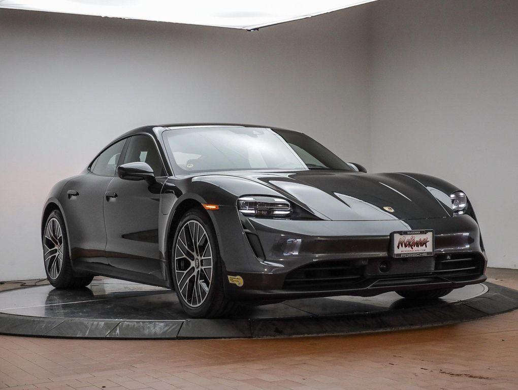 used 2022 Porsche Taycan car, priced at $66,296