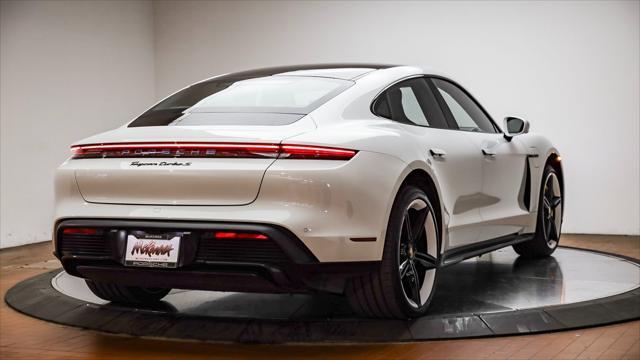 used 2021 Porsche Taycan car, priced at $117,498