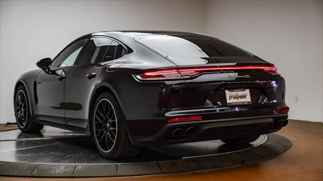 used 2022 Porsche Panamera e-Hybrid car, priced at $98,898