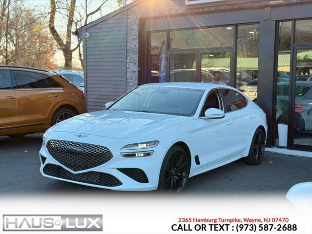 used 2022 Genesis G70 car, priced at $29,995